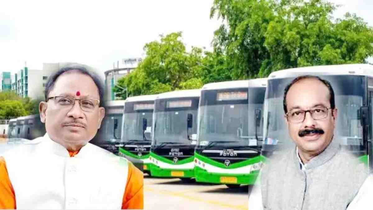 प्रधानमंत्री ई-बस सेवा योजना : रायपुर में 100 ई-बसें चलाने की तैयारी, राज्य सरकार ने प्रशासकीय स्वीकृति और निविदा आमंत्रण की दी अनुमति