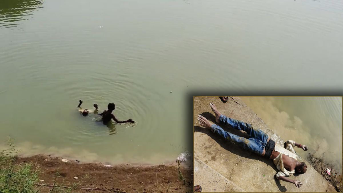 हत्या या कुछ और… युवक की तालाब में तैरती मिली लाश, शरीर पर मिले चोट के निशान