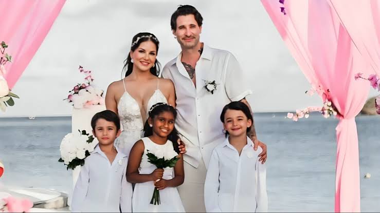 Sunny leone और Daniel Weber ने 13 साल बाद दोबारा शादी रचाई, शादी में तीनों बच्चे हुए शामिल …