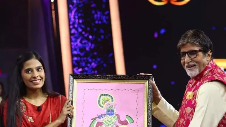 Kaun Banega Crorepati: अमिताभ बच्चन ने पूछा सांवलिया सेठ पर सवाल, अनुश्री सामोता ने जीते 6.40 लाख रुपये