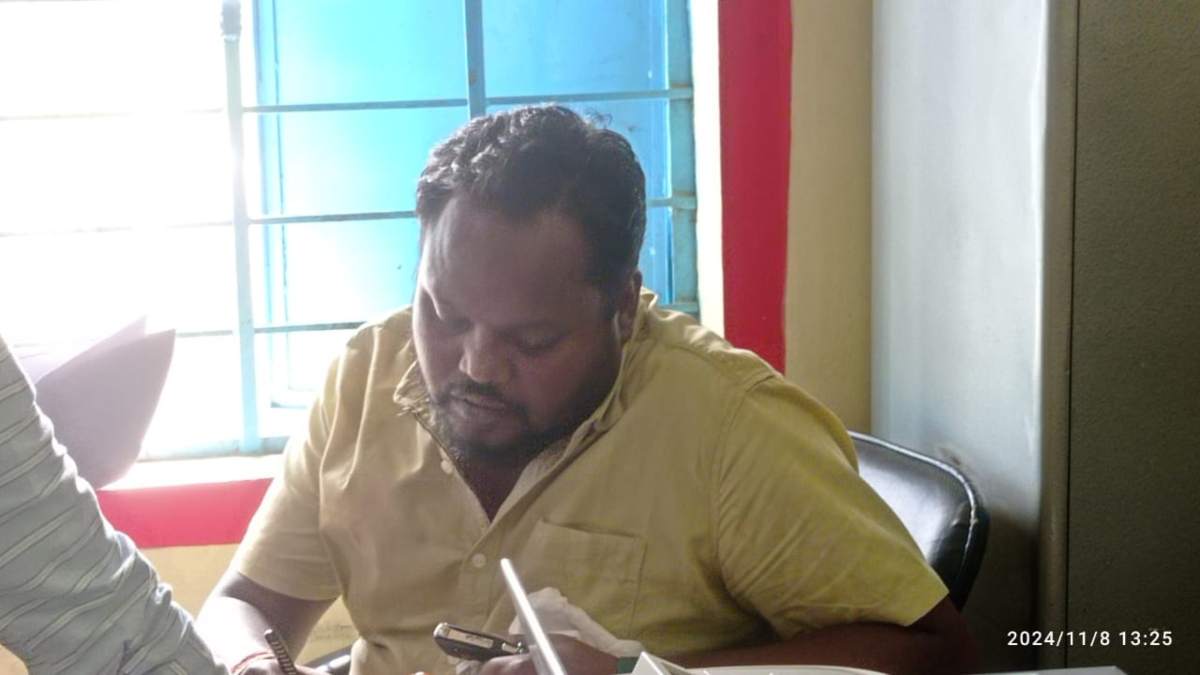 लोकायुक्त का छापा: घूस लेते रंगे हाथ पकड़ाया पटवारी, सीमांकन करने के बदले मांगे थे 15 हजार रुपए