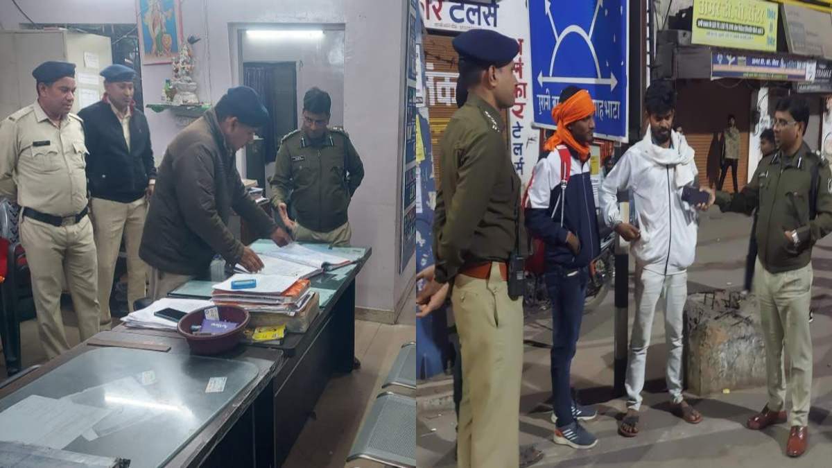 आधी रात गश्त पर निकले SSP रायपुर संतोष सिंह: पुलिस थानों का किया औचक निरीक्षण, VIP रोड के कई होटल मैनेजरों के खिलाफ की गई कार्रवाई