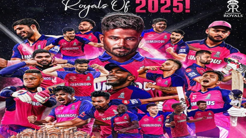 IPL 2025: Rajasthan Royals का फुल स्क्वाड, देसी दम, विदेशी ताकत और द्रविड़ की रणनीति