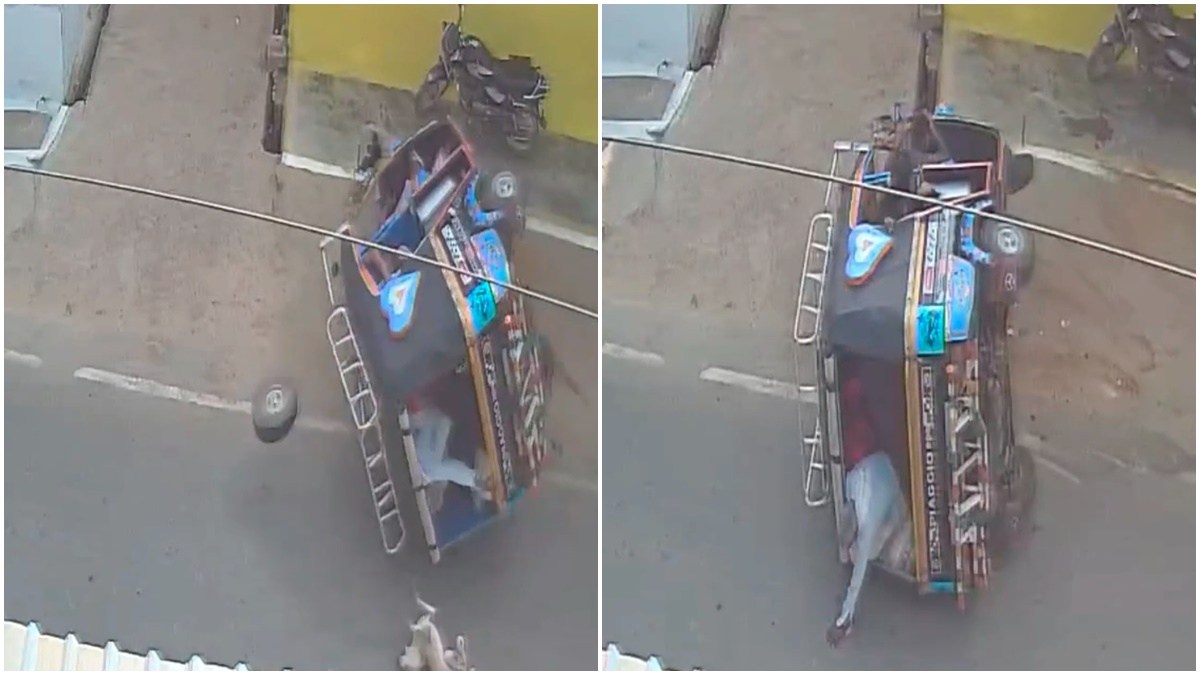 हादसे का ऐसा Video… देखकर खड़े हो जाएंगे रोंगटे, 6 यात्रियों को मिला जीवनदान