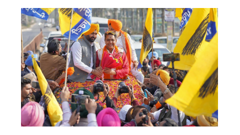 पंजाब में आम आदमी पार्टी की “शुक्राना यात्रा,” लुधियाना में हुआ भव्य स्वागत