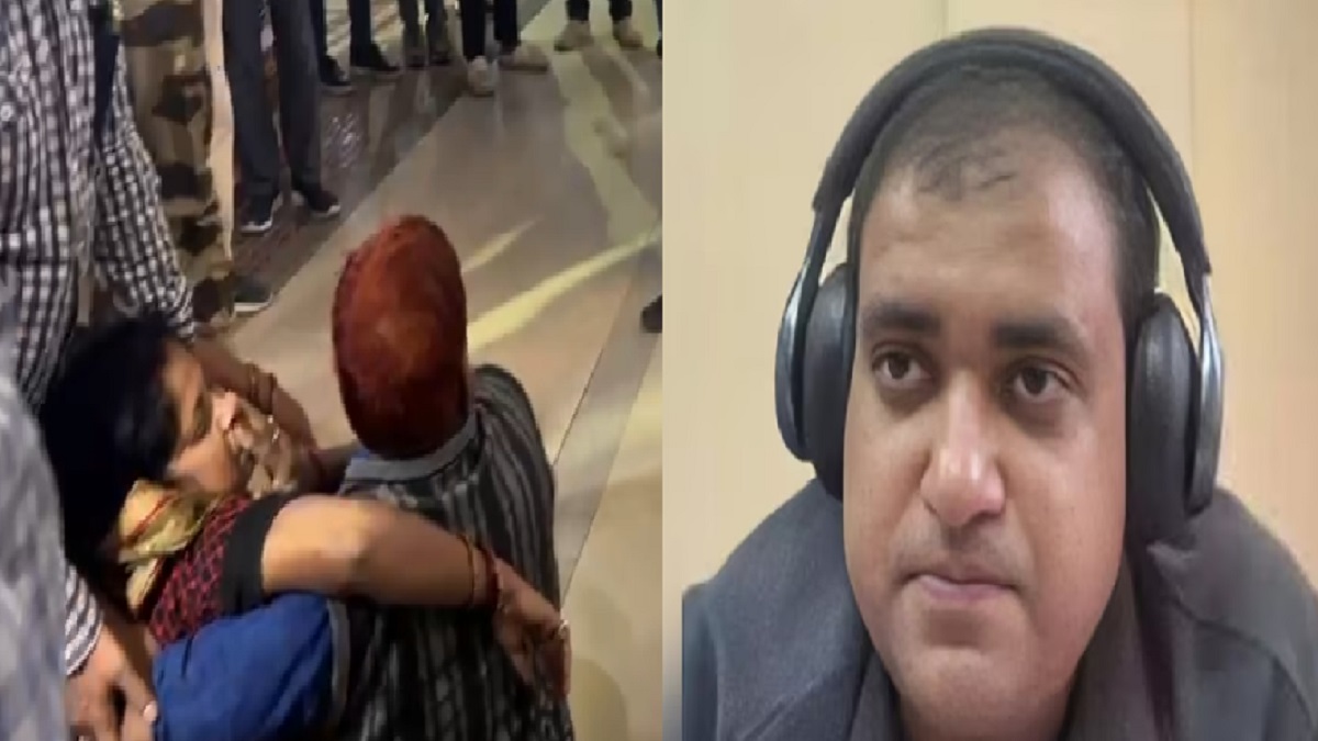बेटे की मौत पर सवाल… बेहोश हुईं मां, पटना एयरपोर्ट पर मीडिया से बातचीत करते समय अतुल सुभाष के मां की बिगड़ी तबीयत