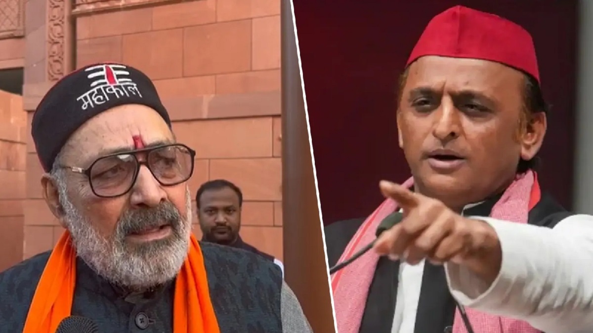 सदन में सपा प्रमुख पर फायर हुए गिरिराज सिंह, अखिलेश यादव के DNA को हिंदू विरोधी बताते हुए लगाया ये बड़ा आरोप
