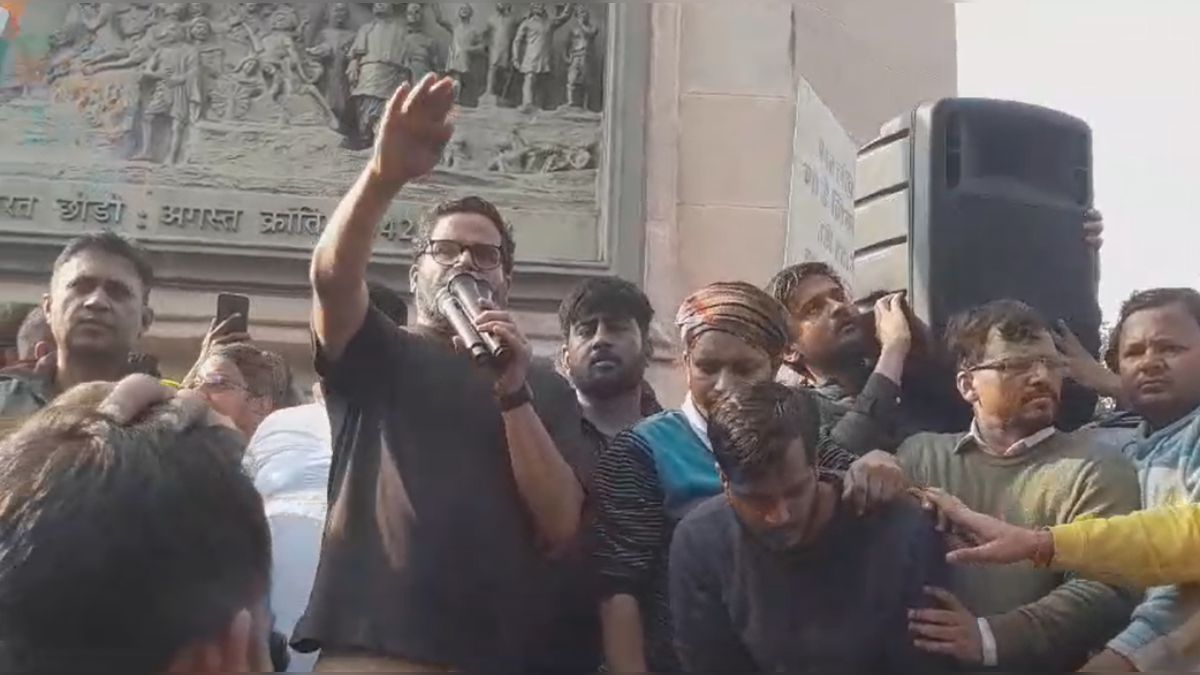 पटना के गांधी मैदान में पहुंचे प्रशांत किशोर, BPSC अभ्यर्थियों के साथ इस बात पर बनी सहमती
