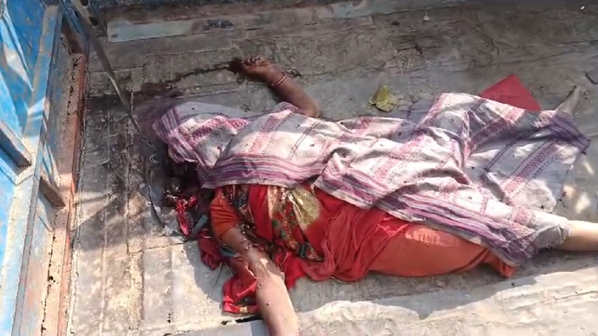 बेगूसराय में गर्भवती महिला की पीट-पीटकर हत्या, जांच के लिए पहुंची FSL और पुलिस की टीम