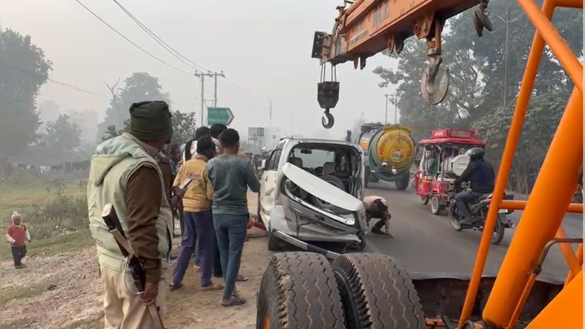 मोतिहारी में बड़ा हादसा, तेज रफ्तार ट्रक ने कई वाहनों को मारी टक्कर और फिर…