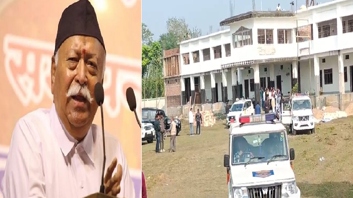 सुपौल में बन रहे सरस्वती शीशु विद्या मंदिर का उद्घाटन करने आएंगे मोहन भागवत, मंत्री नीरज कुमार ने लिया जायजा