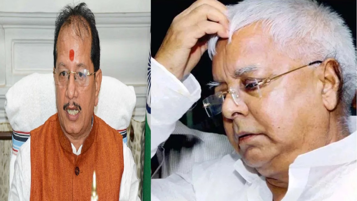 ‘लोक लज्जा से कोई मतलब नहीं’, डिप्टी सीएम विजय सिन्हा का लालू यादव पर बड़ा हमला, कहा- शारीरिक और मानसिक रूप से…