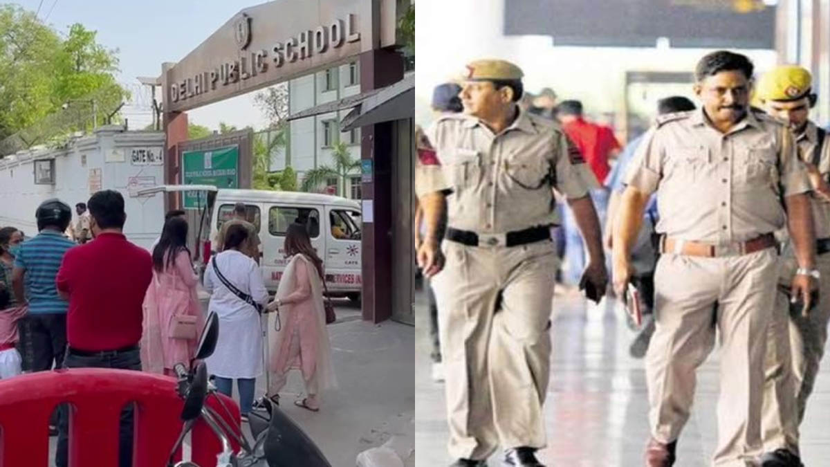 दिल्ली के DPS समेत कई स्कूलों को फिर मिली बम से उड़ाने की धमकी, मौके पर पहुंची पुलिस