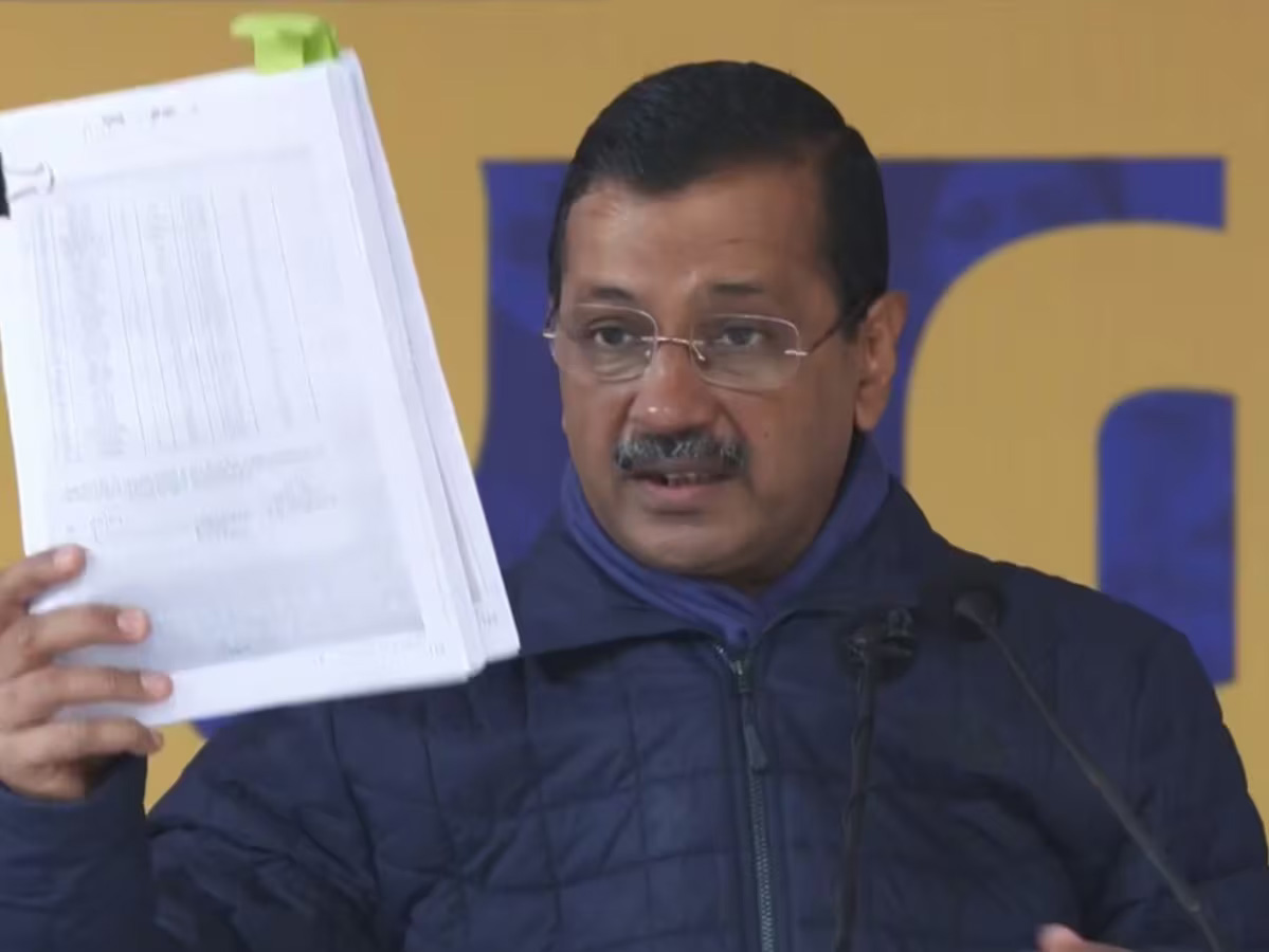 अरविंद केजरीवाल का बड़ा दावा,’BJP हर विधानसभा क्षेत्र में AAP के वोटर्स का नाम कटवा रही, गवाह किए पेश