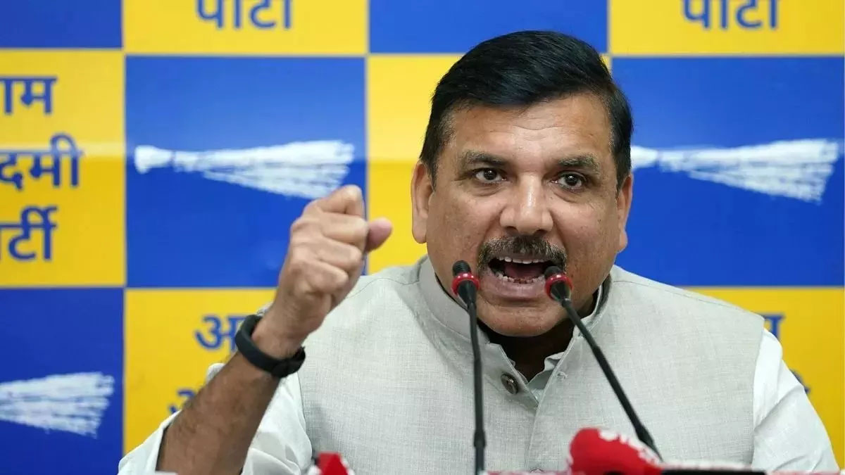 Delhi Election 2025: AAP सांसद संजय सिंह ने BJP पर बोला हमला; आखिर उनको AAP सरकार से इतनी चिढ़ क्यों..