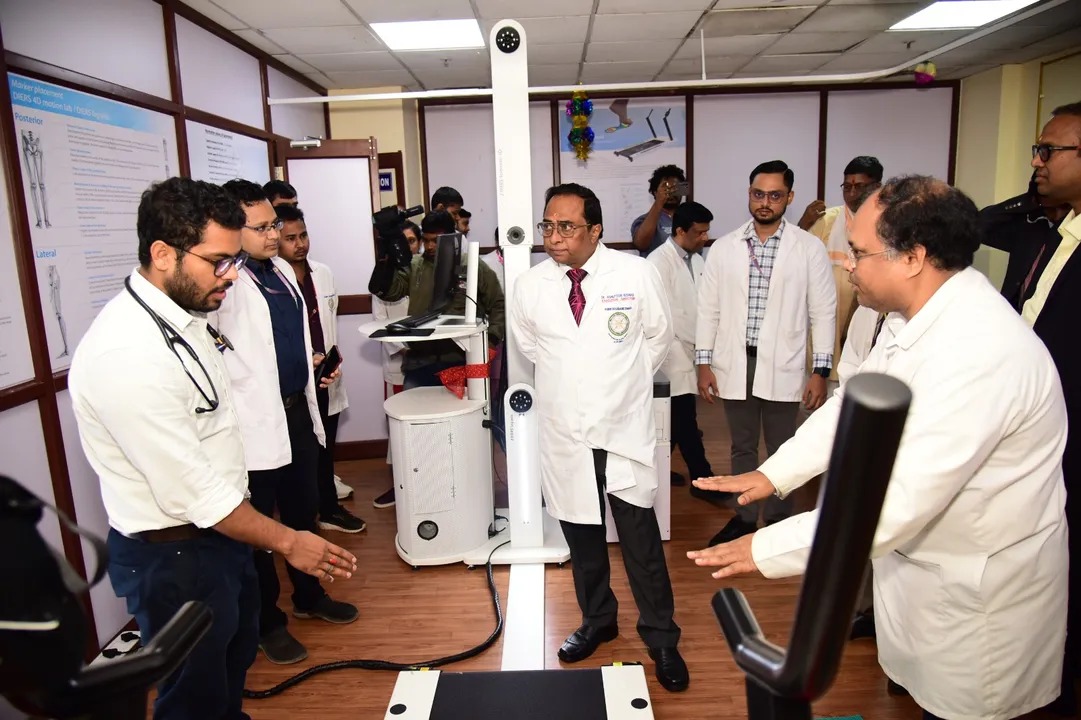 एम्स भुवनेश्वर ने की अत्याधुनिक 4डी स्पाइन और गैट एनालिसिस लैब की शुरुआत