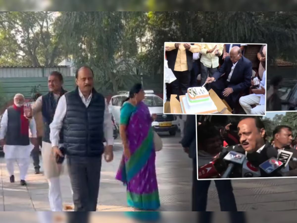 महाराष्‍ट्र की सियासत में नया ट्विस्‍ट: चाचा शरद पवार से मिलने उनके घर पहुंचे अजित, इस बात के लिए दी बधाई- Ajit Pawar Meets Sharad Pawar