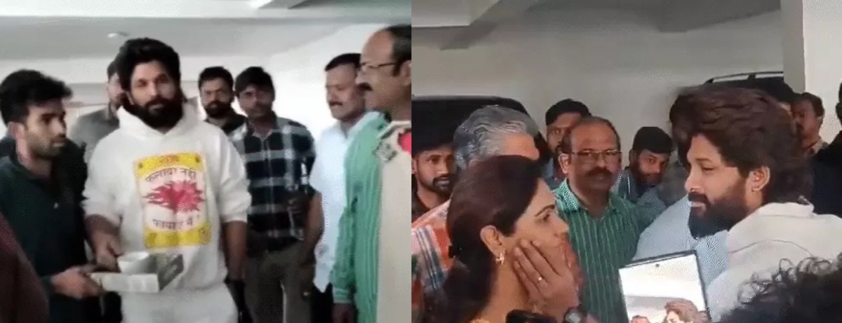 Allu Arjun: एक्टर अल्लू अर्जुन की गिरफ्तार की इनसाइड स्टोरी…. पुलिस ने ब्रेकफास्ट भी नहीं करने दिया, बेडरूम से सीधे ले गए, देखकर रोने लगीं पत्नी, Watch Video