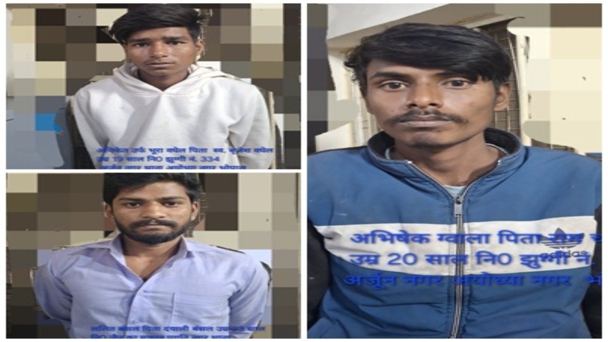 तीन शातिर चोर गिरफ्तार: आरोपियों के कब्जे से 2 लाख का माल बरामद, जानिए कैसे बिल्डर्स के ऑफिस में लगाई थी सेंध