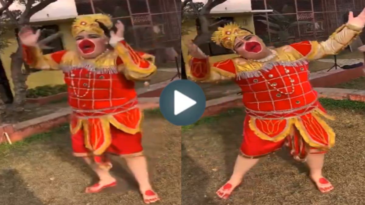 बजरंगबली बनकर सीताराम का भजन, झूमते-नाचते अभिनव अरोड़ा का एक और Video वायरल, यूजर बोले- आज फिर स्कूल नहीं गया