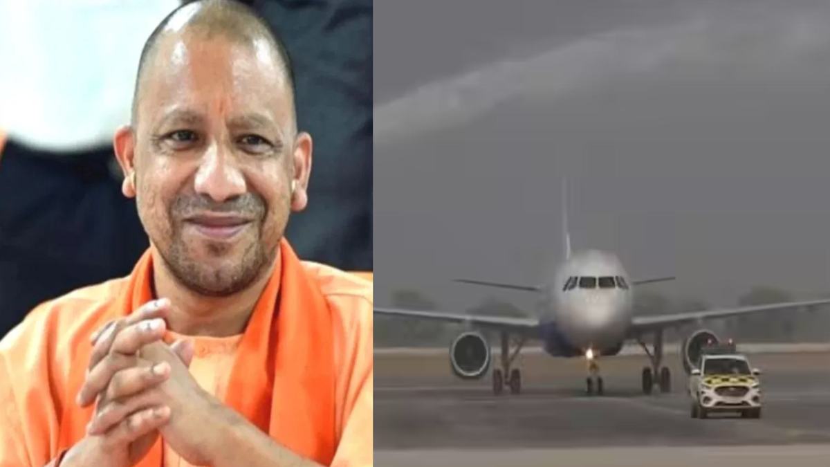‘नए भारत का नया उत्तरप्रदेश’ नई उड़ान भर रहा…जेवर इंटरनेशनल एयरपोर्ट में पहली फ्लाइट की लैंडिंग पर CM योगी ने जताई खुशी