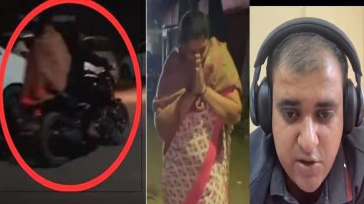 पुलिस का डर और… रात के अंधरे में अतुल सुभाष का साला और सास बाइक से हुई फरार, भागने का VIDEO आया सामने