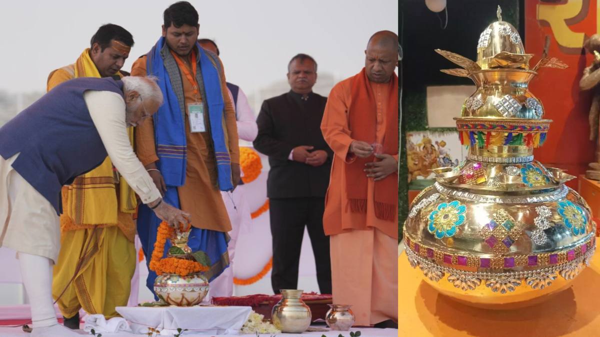 क्या है रत्नजड़ित अष्टधातु से बने कुम्भ कलश की खासियत? जिसका पीएम मोदी ने किया पूजन