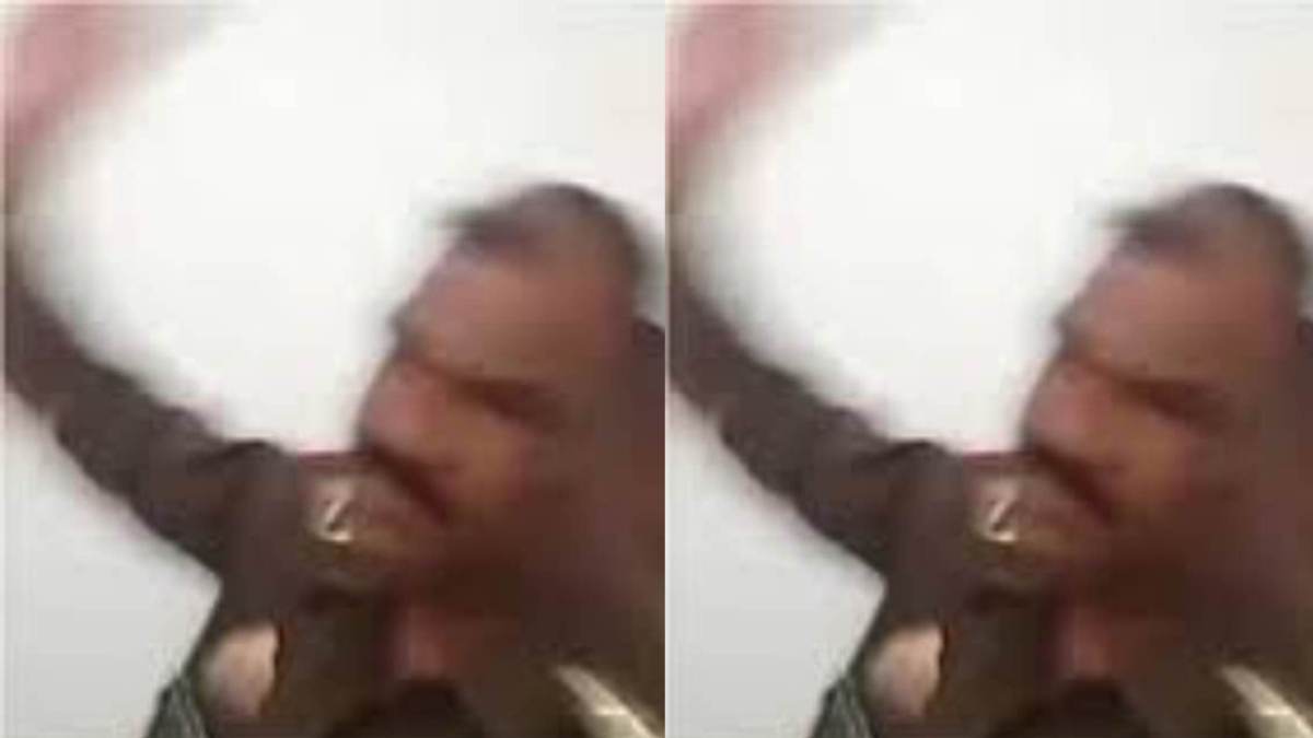 खाकी की गर्मी है क्या! दोस्त की पैरवी करने पहुंचे युवक पर अतिरिक्त निरीक्षक ने की थप्पड़ों की बारिश, देखें पीटने का VIDEO