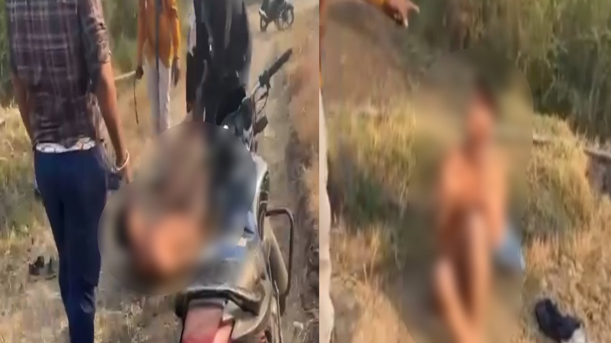 भाइया…भाइया मत मारो: युवक को नग्न कर बेल्ट, लात और चप्पल से जमकर पीटा, जानिए तालिबानी सजा देने की वजह