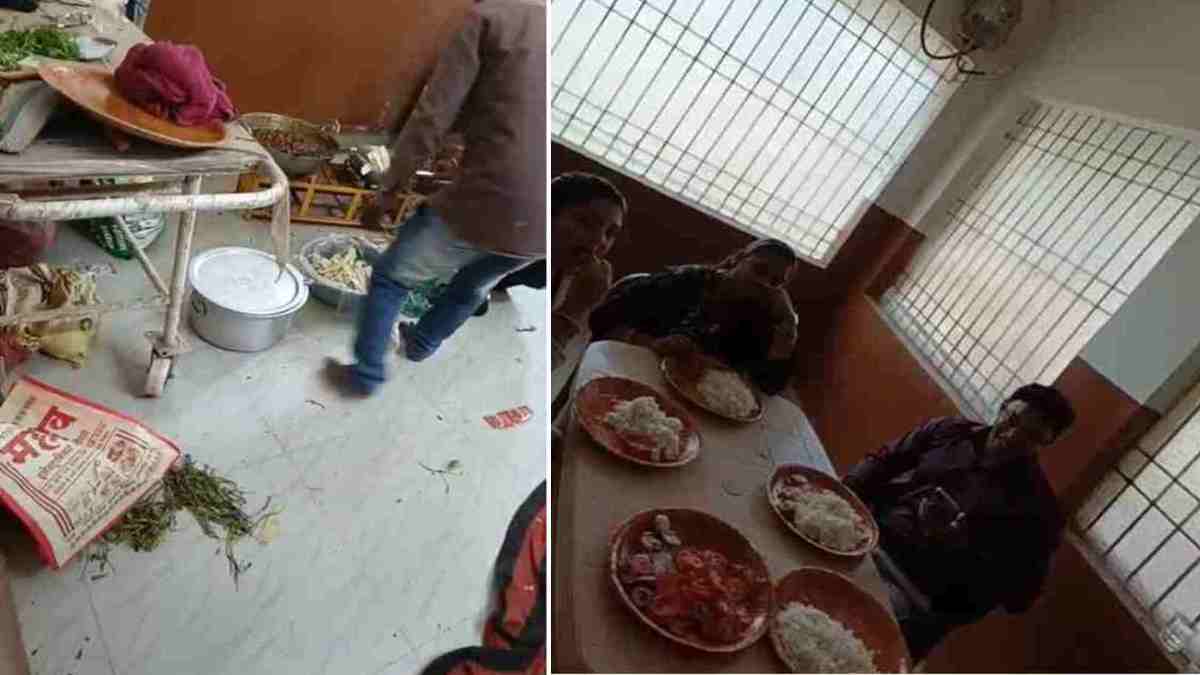 CG के सरकारी अस्पताल में मुर्गा पार्टी : मरीज के बेड के बगल में बनाया चिकन, फिर अफसरों के साथ कर्मचारियों ने उठाया लुत्फ, देखें VIRAL VIDEO…