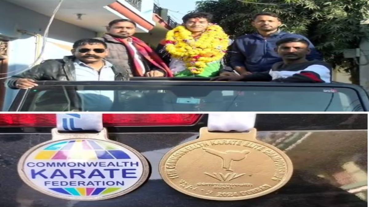 MP के लाल ने साउथ अफ्रीका में मचाया धमालः 11वीं कॉमनवेल्थ कराटे चैंपियनशिप में प्रियंक भदोरिया ने गोल्ड मेडल जीता, ओलंपिक में गोल्ड जीतने का सपना