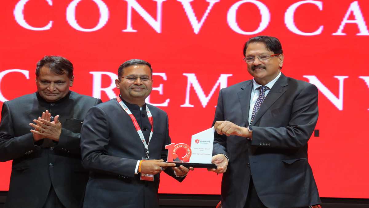 भाजपा के युवा नेता उज्जल दीपक को मिला यंग लीडर्स अवार्ड