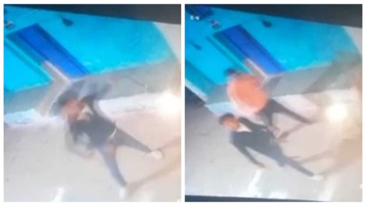बीजेपी नेता के बेटे की गुंडागर्दी: अपने गुर्गों के साथ घर में घुसकर की मारपीट, वारदात CCTV में कैद 