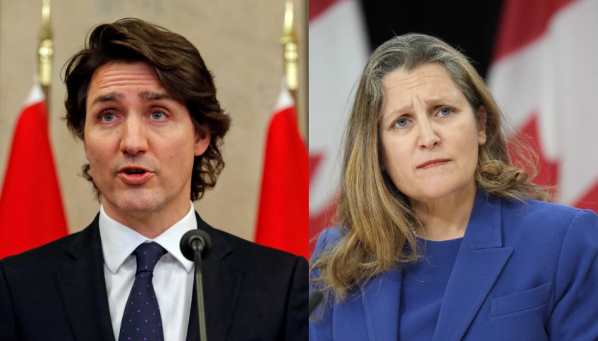 Justin Trudeau को बड़ा झटका: डिप्टी PM क्रिस्टिया फ्रीलैंड ने दिया इस्तीफा, जानिए कौन यह महिला, जिसने एक झटके में बढ़ा दी कनाडा PM की मुसीबत- Chrystia Freeland Resign