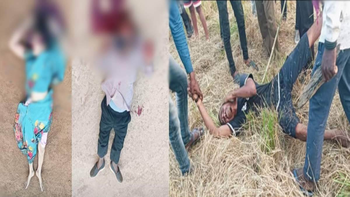 नशेड़ी युवक का आतंक: 10 से अधिक लोगों पर हथौड़े से किया ताबड़तोड़ हमला,1 महिला की मौत, एक की हालत गंभीर, ग्रामीणों ने की आरोपी की पिटाई …