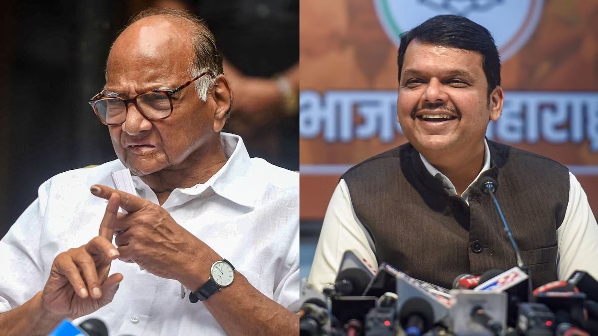 Devendra Fadnavis: CM देवेन्द्र फडणवीस ने शरद पवार को दी नसीहत, बोले- ‘जल्द हार स्वीकार करेंगे तो आपकी सेहत के लिए….,’