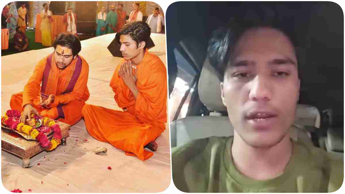 धीरेंद्र शास्त्री के भाई ने दी सफाई: शालिग्राम गर्ग ने रिश्ता तोड़ने वाले Video पर कहा- गलत तरीके से पेश की गई बात