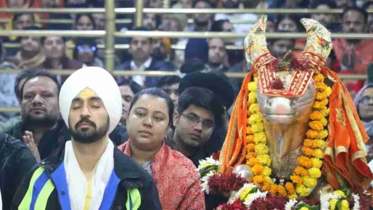Diljit Dosanjh In Ujjain: बाबा महाकाल की शरण में पंजाबी सिंगर दिलजीत दोसांझ, भस्म आरती में हुए शामिल, कहा- सब वही है…
