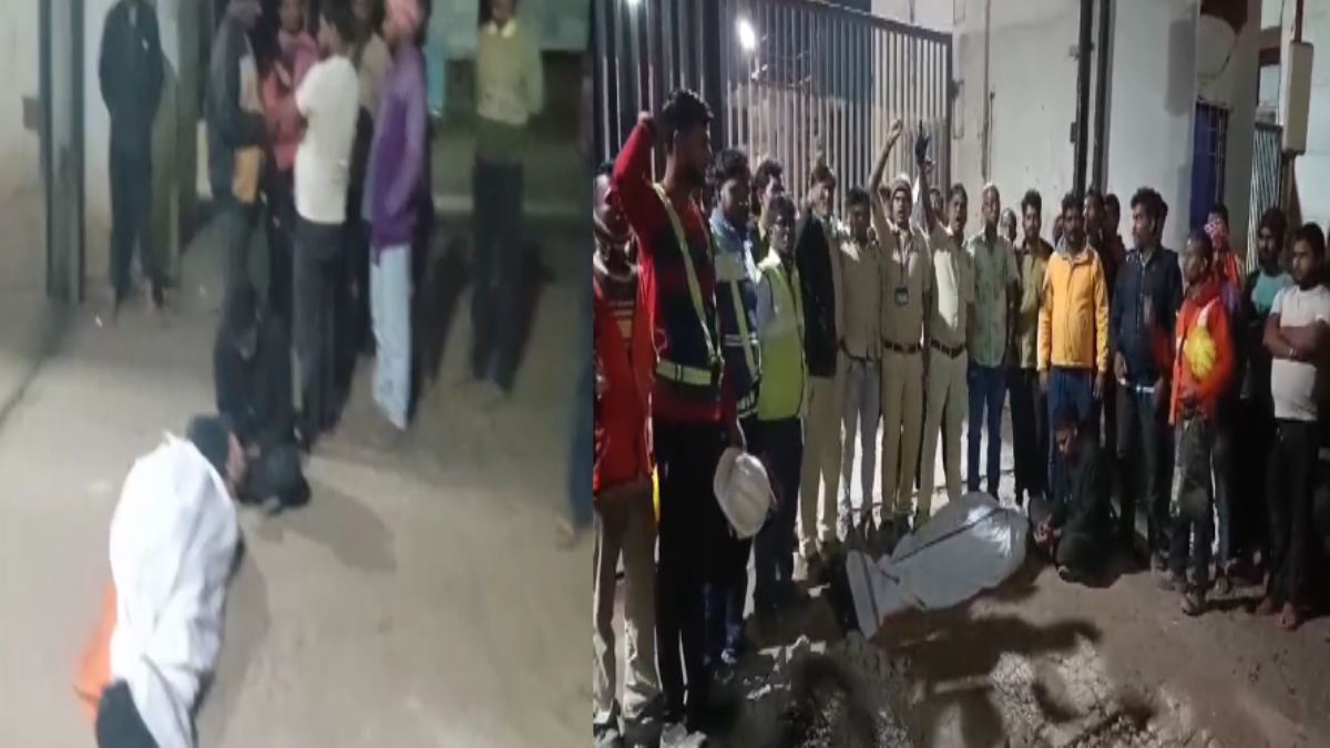 श्री सीमेंट संयंत्र के गेट के बाहर परिजनों ने शव रखकर किया प्रदर्शन, कंपनी ने दी 4 लाख रुपए की सहायता राशि …