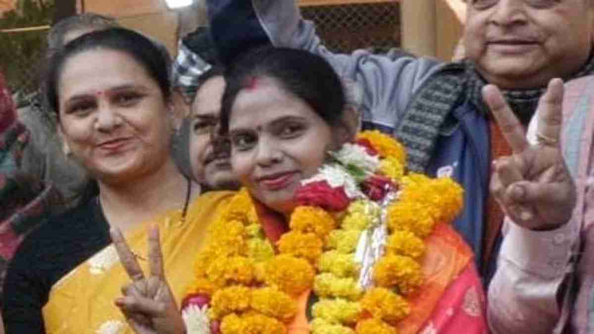 नगरीय निकाय उपचुनाव: वार्ड 39 में BJP प्रत्याशी अंजली पलैया चुनी गई पार्षद, कांग्रेस कैंडिडेट को इतने वोटों से दी मात