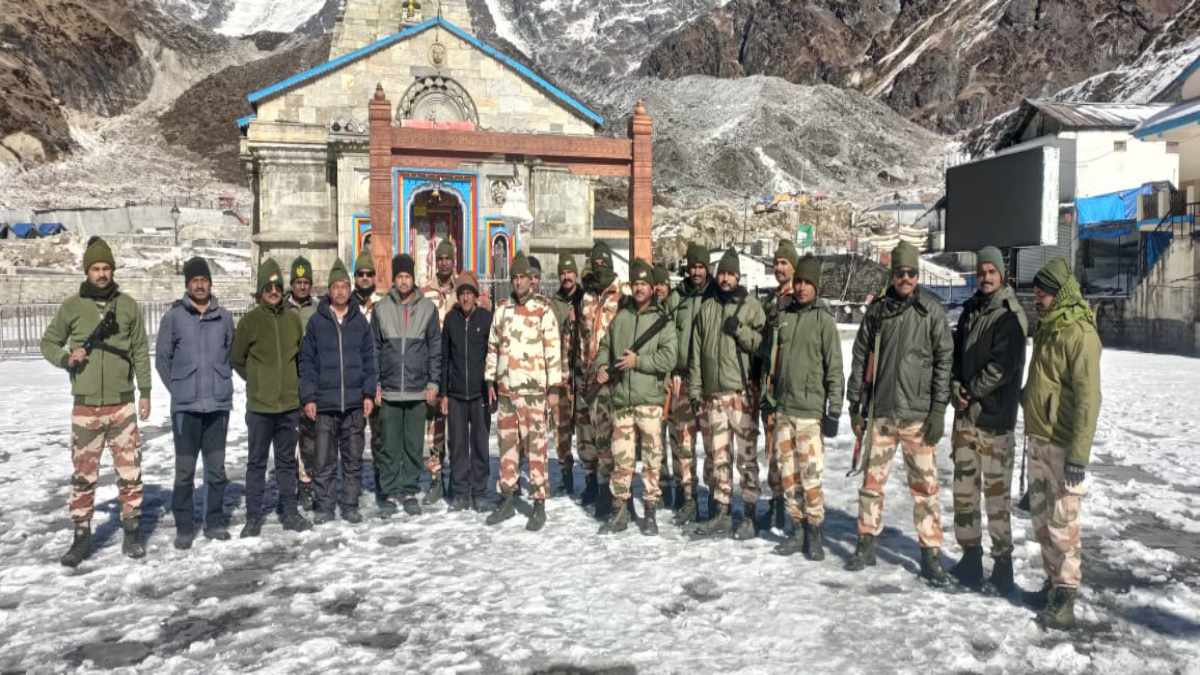 बदरीनाथ-केदारनाथ धाम की सुरक्षा में ITBP के जवान, 6 महीने तक तैनात की गई एक-एक प्लाटून