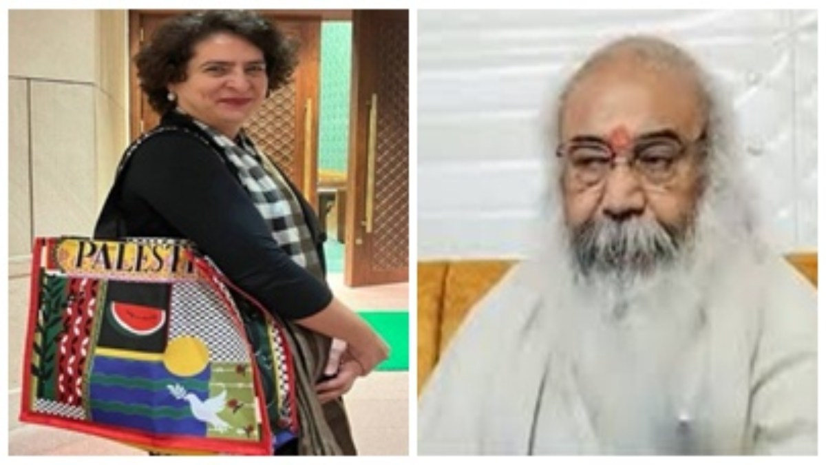 ‘वो सच में फिलिस्तीन से प्यार करती हैं…’, प्रियंका गांधी के Palestine वाले बैग पर ये क्या बोल गए आचार्य प्रमोद कृष्णम