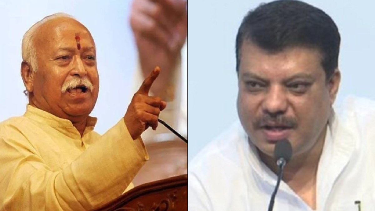 मोहन भागवत के बयान पर MP में सियासत: उमंग सिंघार ने RSS प्रमुख पर बोला हमला, कहा- ये शहीदों और उनके परिवारों का अपमान 