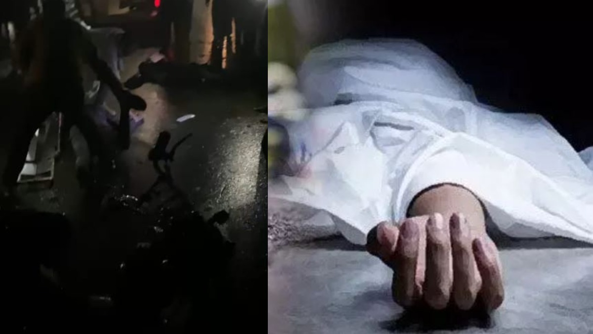 अमेठी में भीषण सड़क हादसा : पिकअप ने बाइक को मारी टक्कर, एक की मौत दो घायल