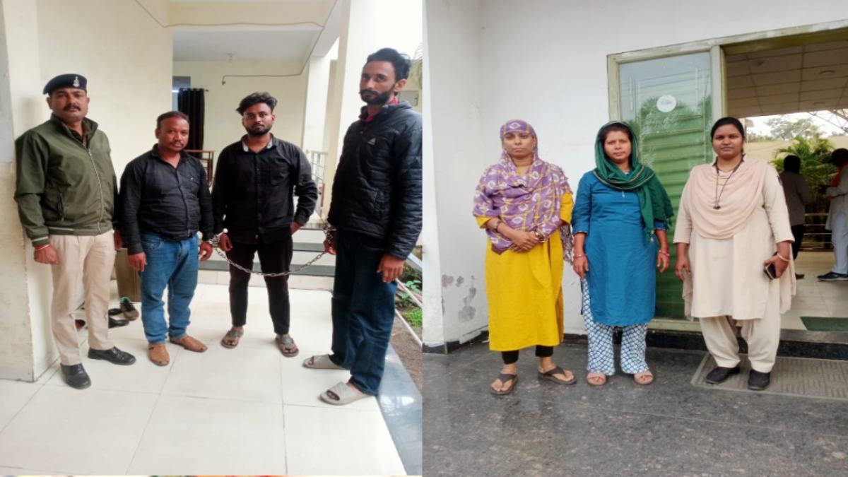 Raipur Crime : रेप और छेड़छाड़ के झूठे मामलें में फसाने की देते थे धमकी, गिरोह के दो महिला समेत तीन पुरुष गिरफ्तार