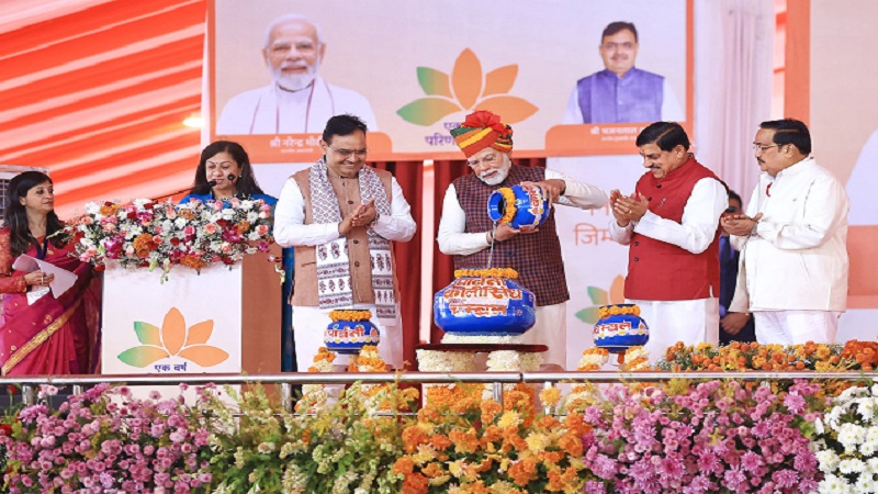 Rajasthan News: रामसेतु कलश में तीन नदियों का जल भरकर पीएम मोदी ने किया PKC परियोजना का शुभारंभ