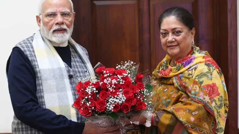 Rajasthan Politics: वसुंधरा राजे ने पीएम मोदी से की मुलाकात, शेयर की तस्वीर और बताई खास वजह