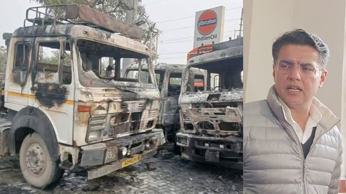 Jaipur Fire: भांकरोटा अग्निकांड; पीड़ितों से मिले सचिन पायलट, कहा- निष्पक्ष जांच और जिम्मेदारी हो तय