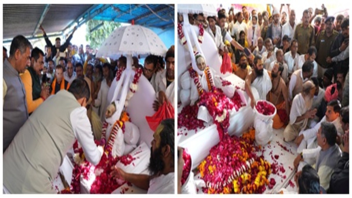 CM डॉ मोहन यादव ने संत सियाराम बाबा के किए अंतिम दर्शन, मध्य प्रदेश के लिए बताया अपूरणीय क्षति