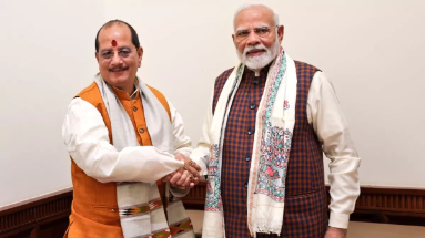 Bihar News: अचानक दिल्ली पहुंच गए विजय सिन्हा, PM मोदी से की मुलाकात